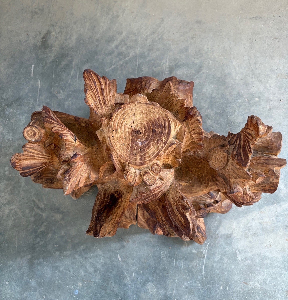 Scultura in legno intagliato a mano, ‘900-photo-3