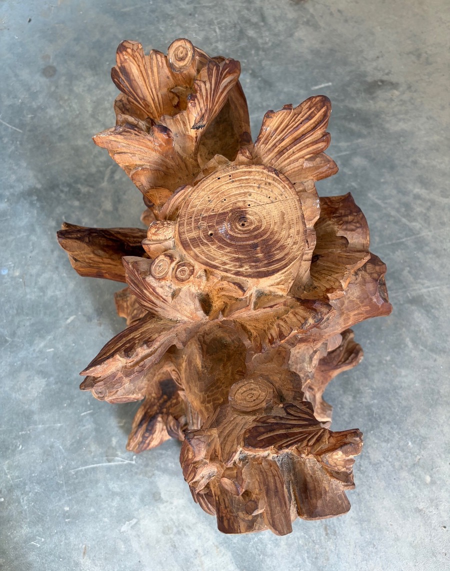 Scultura in legno intagliato a mano, ‘900-photo-2