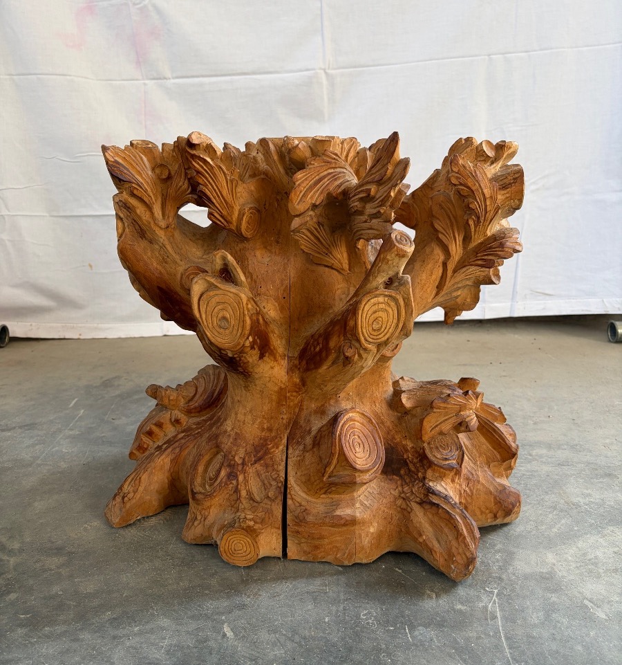 Scultura in legno intagliato a mano, ‘900-photo-4
