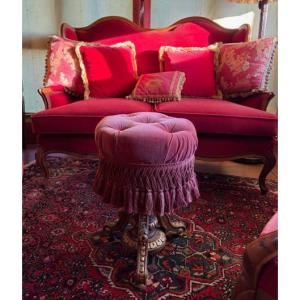 Pouf in stile Napoleone III