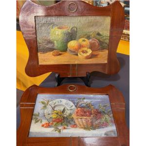 Coppia di Nature Morte, fine XIX sec., Szalai