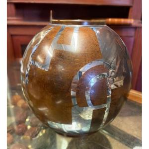 Vaso con decoro geometrico, Lucien Gerfaux