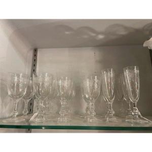 Saint-louis Crystal Glass Service