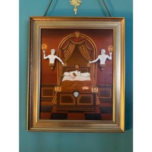 Huile Sur Toile Jean-jacques Giraud