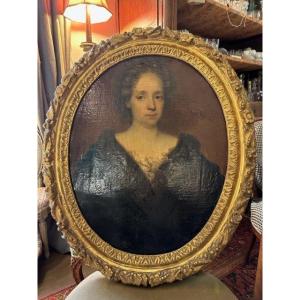 Portrait Of Woman Louis XV Period