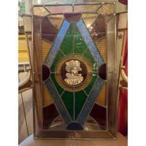 Pair Of 18th Century Stained Glass