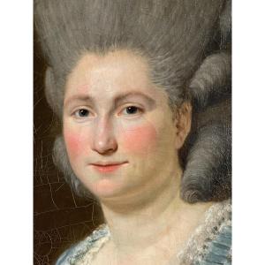 Portrait Of An Aristocrat From The 18. Century