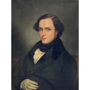 Portrait Of A Man From The Restoration Period