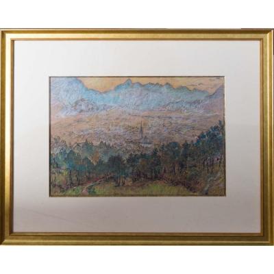 Pre-alpine Landscape By Curt Ziegra (1878 - 1946)