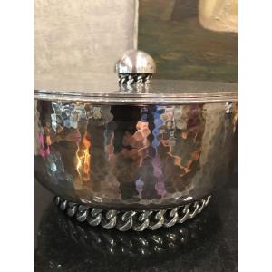 Jean Despres Important Cassolette