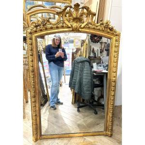 Louis XV Mirror Fireplace Glass 103x155 Cm