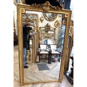 Louis XVI Mirror Fireplace Mirror 107x177 Cm