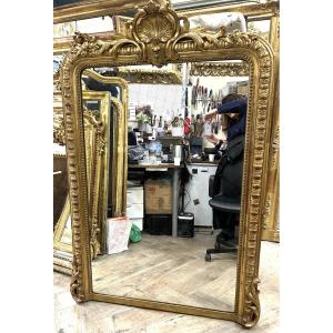 Louis XV Style Fireplace Mirror, 102x162 Cm