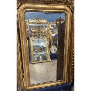 Louis Philippe Mirror With Mercury Glass, 80x139cm