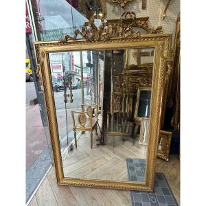Louis XVI Mirror Antique Glass 116/107x162 Cm