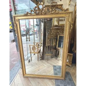 Louis XVI Mirror, Mantelpiece Mirror, 116/107 X 162 Cm