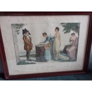 Framed 19th Engraving