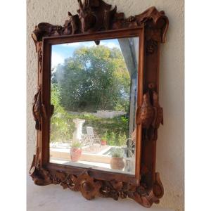 Mirror With Hunting Decor