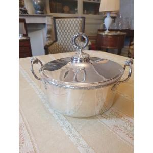Silver Metal Vegetable Dish