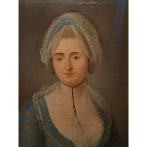 Lady In The Blue Dress