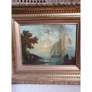 Oil On Panel, 19th Century