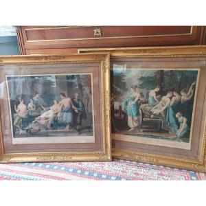 Pair Of Early 19th-century Engravings