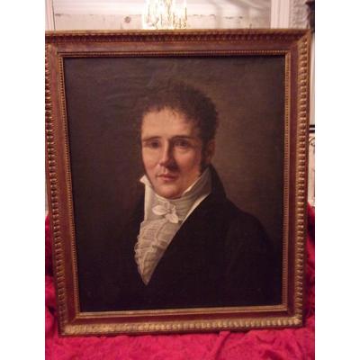 Portrait Of A Man Around 1810  