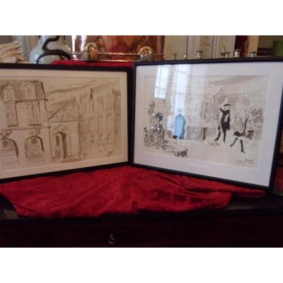 The Porte Dijeaux In Bordeaux And The Great Men Market