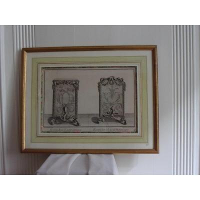 Engraving XVIII Framed