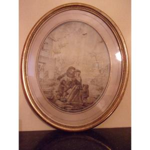 Nineteenth Framed Engraving