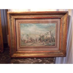 Watercolor And Gouache Early 19th Century