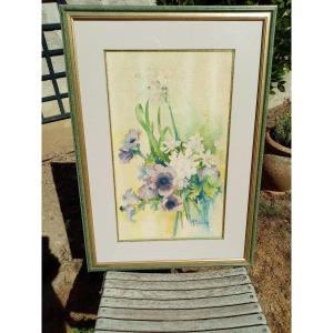 Framed Watercolor