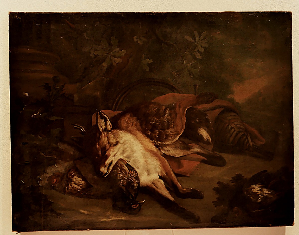 R.F. WIDT NATURA MORTA CON SELVAGGINA INIZI XVIII SECOLO