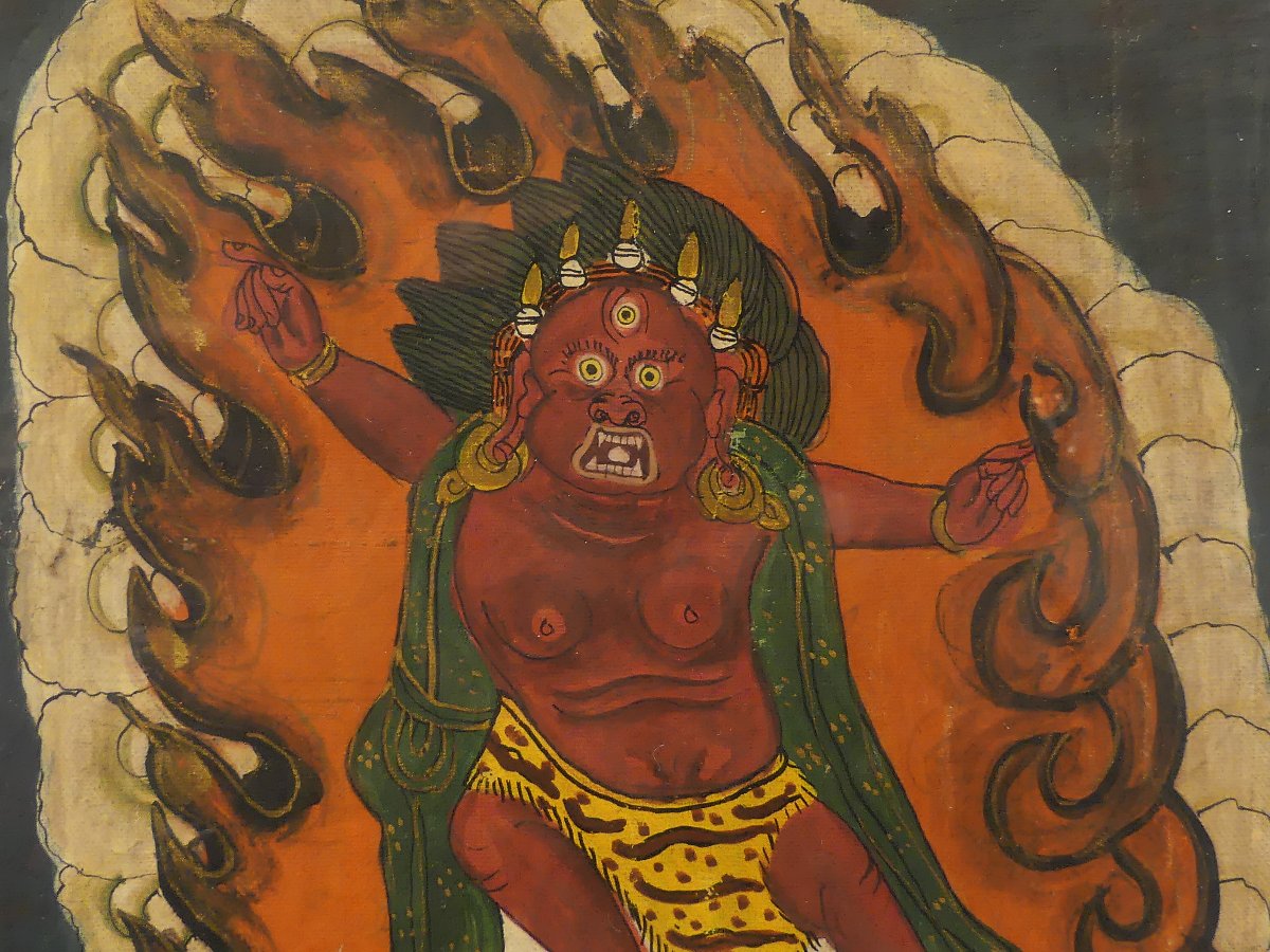Thangka (bris-tan) XIX secolo-photo-1