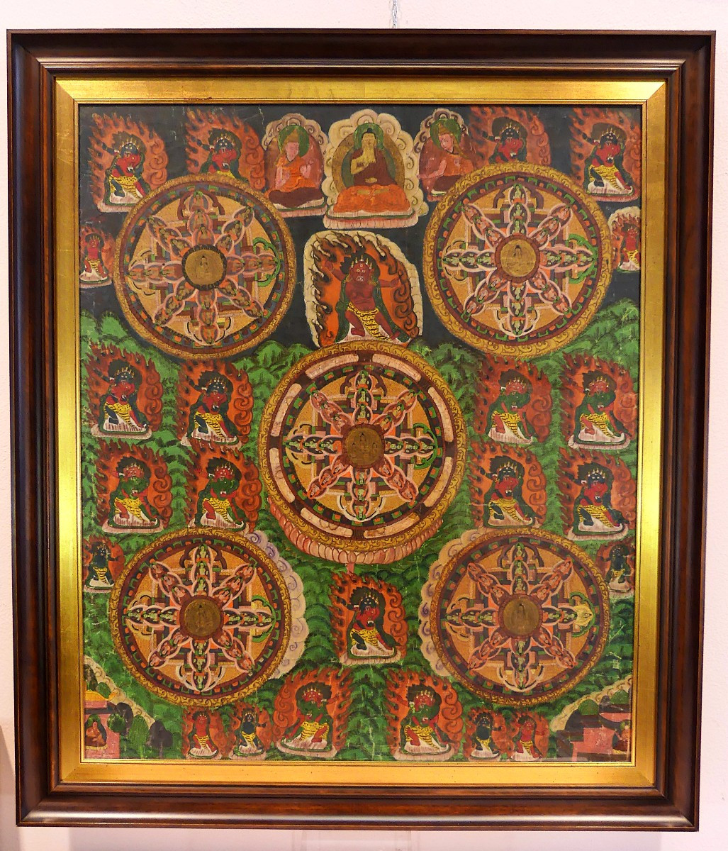 Thangka (bris-tan) XIX secolo
