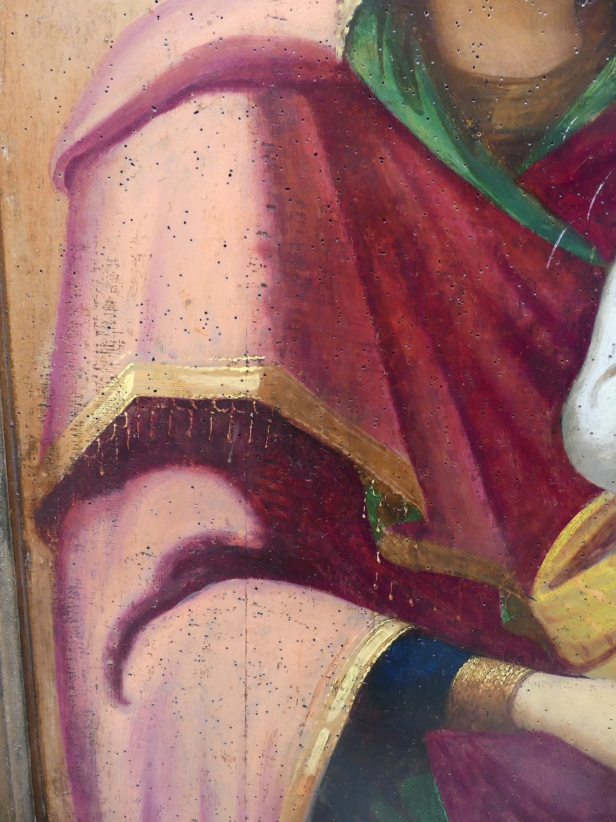 MADONNA ODIGITRIA DEL XVIII SECOLO-photo-4