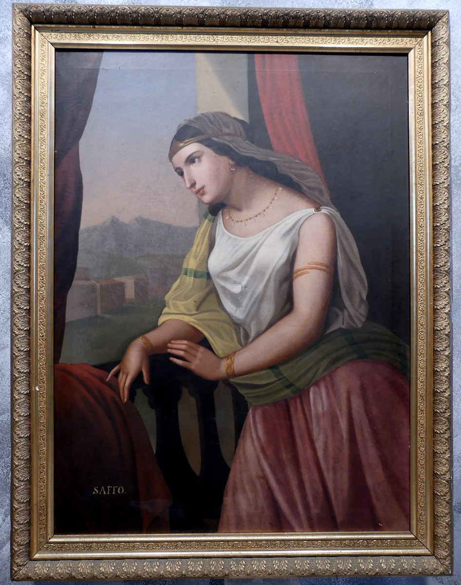 ENRICO FANFANI  "SAFFO"
