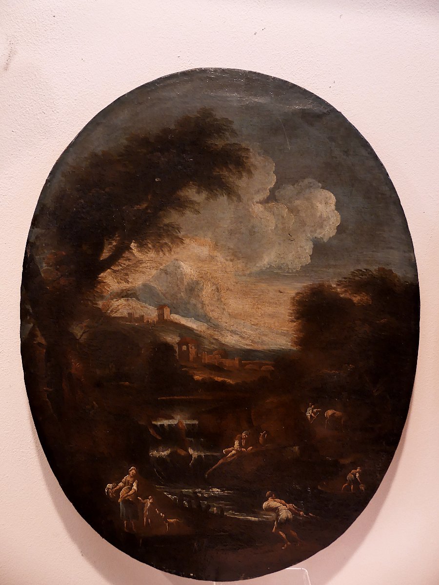 GENOVA XVII SECOLO   ALLIEVO ,SEGUACE DI A.F. PERUZZINI-photo-2