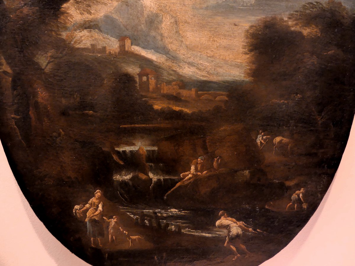 GENOVA XVII SECOLO   ALLIEVO ,SEGUACE DI A.F. PERUZZINI-photo-1