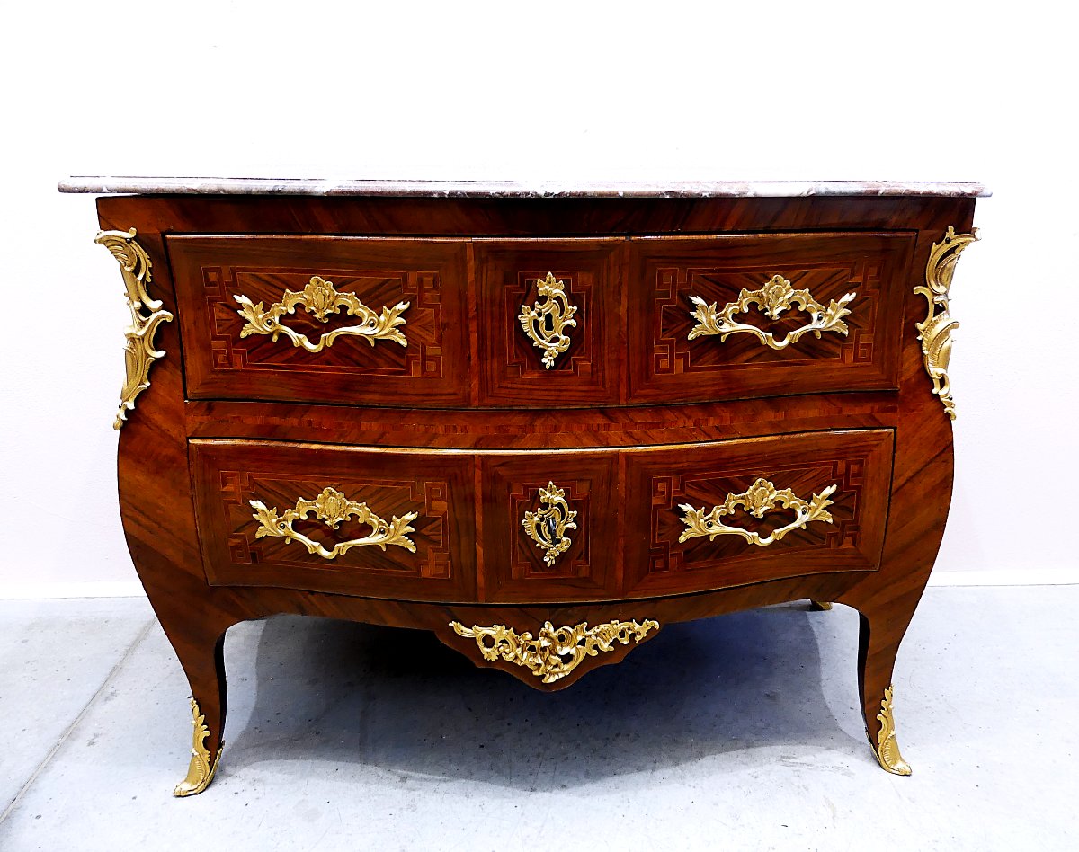 Commode parigina stampigliata Coulon-photo-3