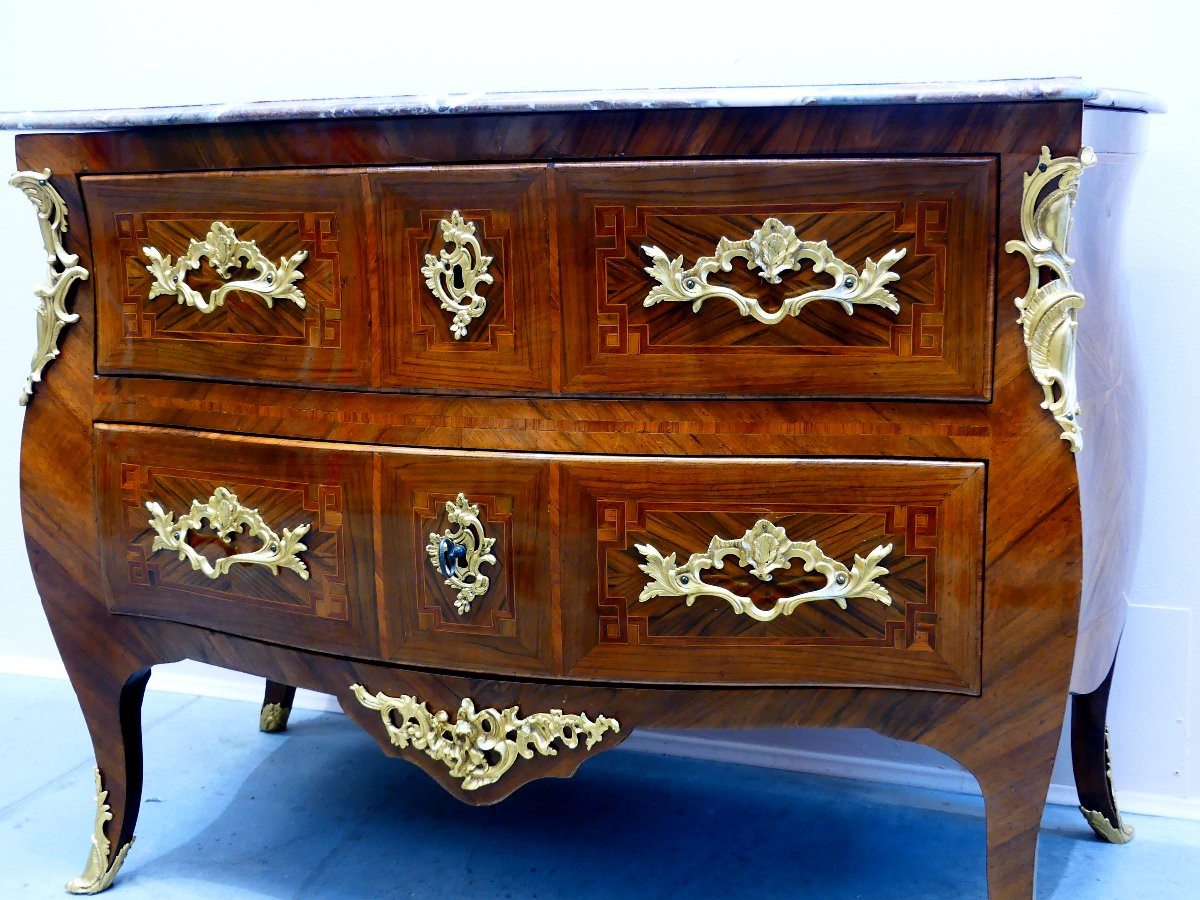 Commode parigina stampigliata Coulon-photo-4