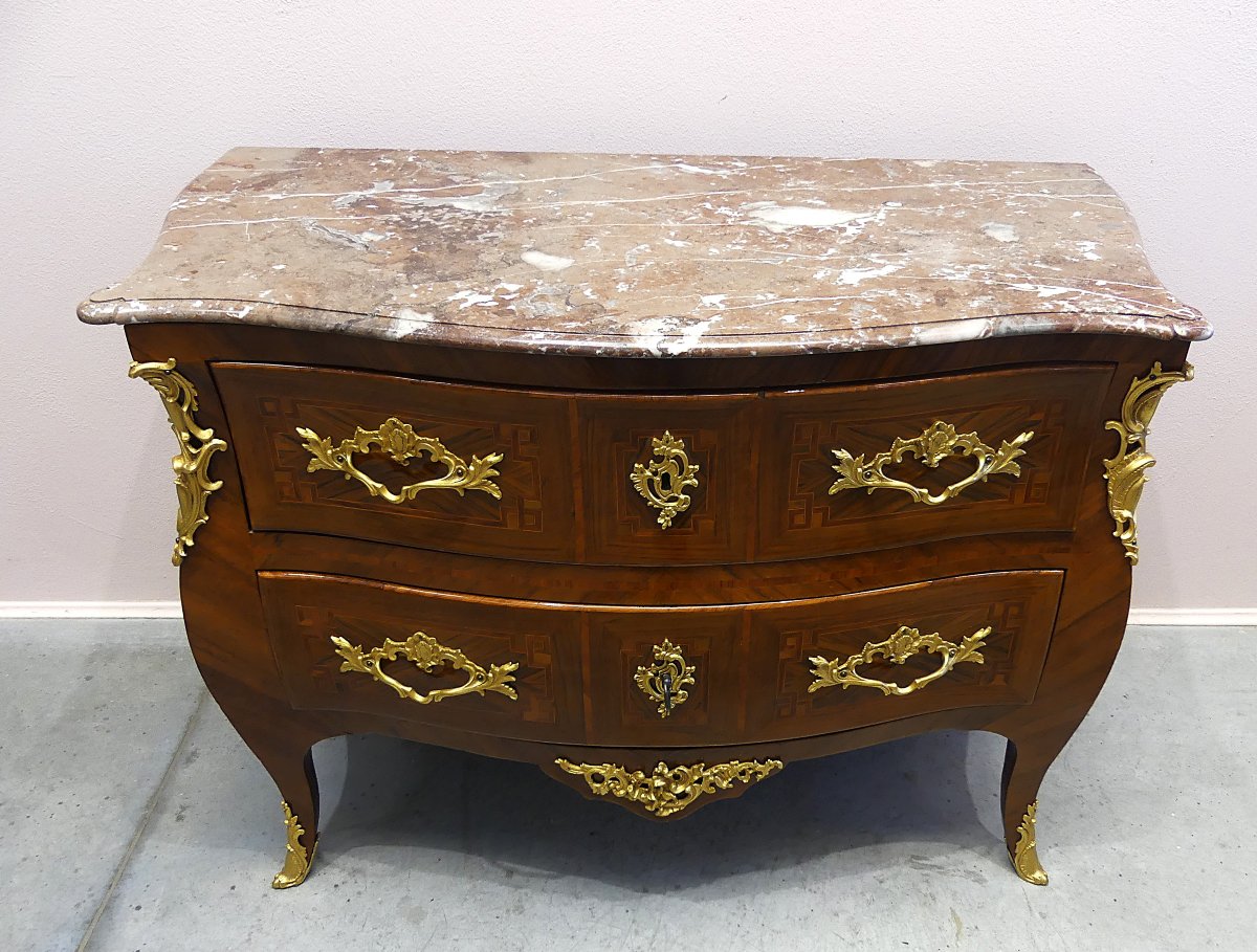 Commode parigina stampigliata Coulon-photo-2