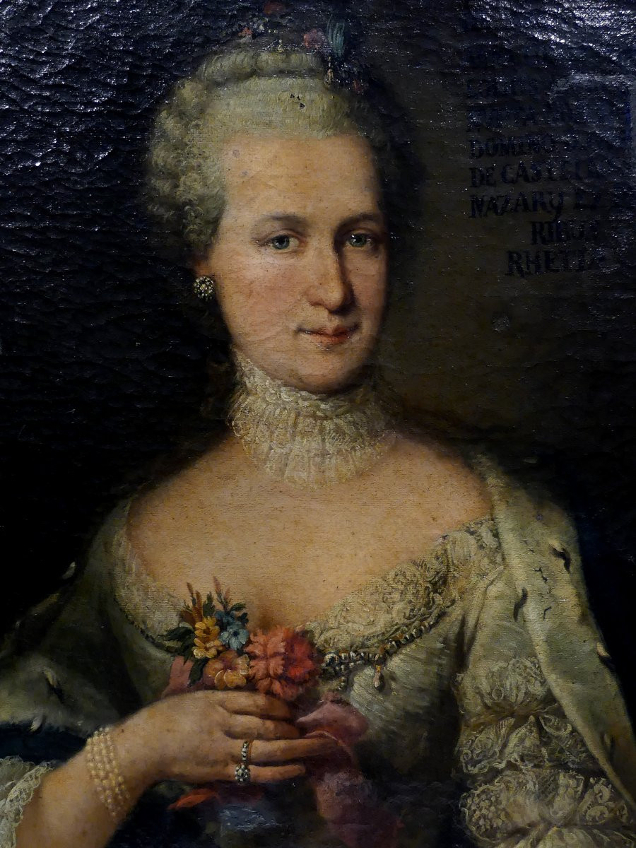 CONTESSA ANNA LOCHIS (Martin van Meytens Bottega)-photo-3