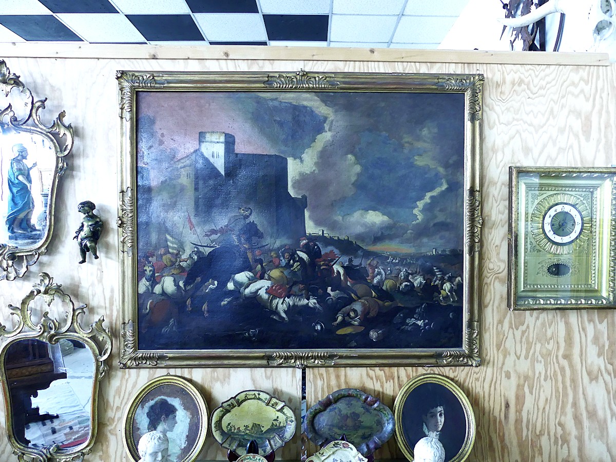 LA DIFESA DELLE MURA  "ANTONIO CALZA" (cerchia ,seguace)