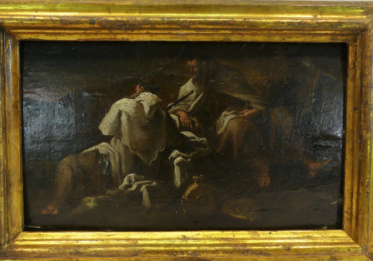 Alessandro Magnasco detto il Lissandrino : "la sosta"-photo-2