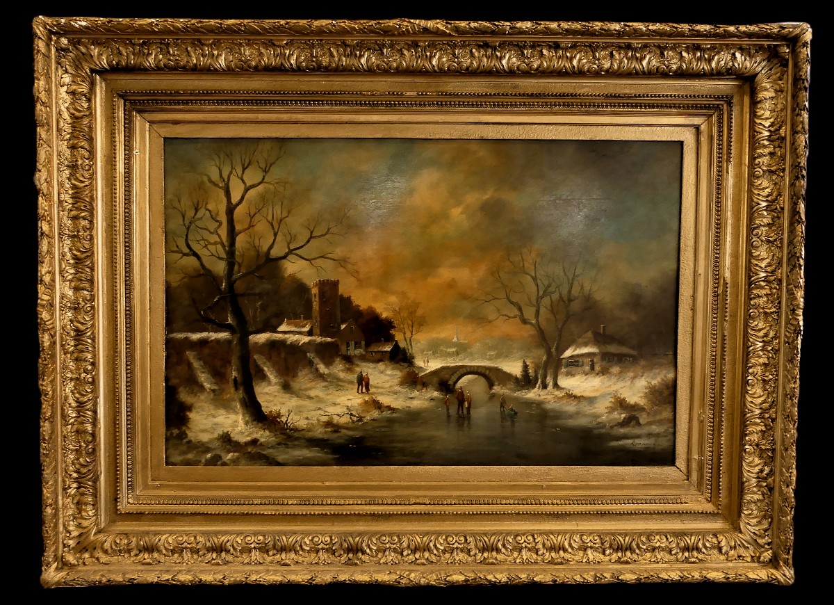 MAESTRO NORDICO DEL XIX SECOLO