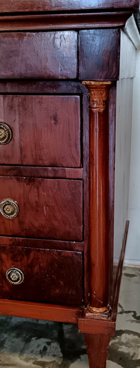 LOMBARDIA COPPIA DI CASSETTONI NEOCLASSICI-photo-4