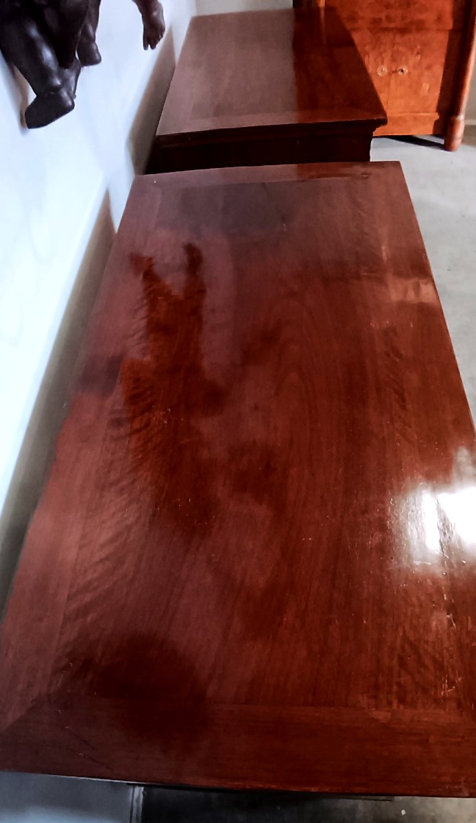 LOMBARDIA COPPIA DI CASSETTONI NEOCLASSICI-photo-2