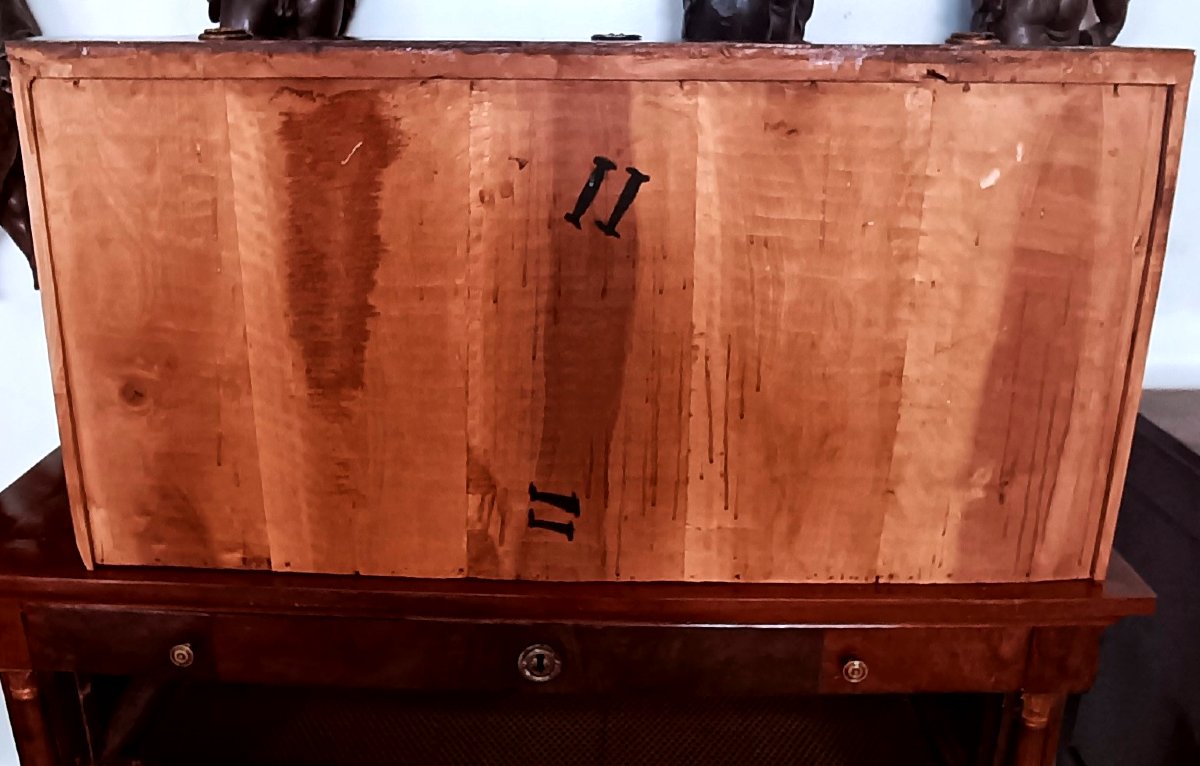 LOMBARDIA COPPIA DI CASSETTONI NEOCLASSICI-photo-3