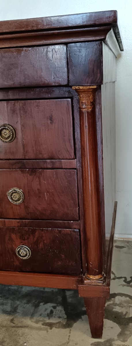 LOMBARDIA COPPIA DI CASSETTONI NEOCLASSICI-photo-4